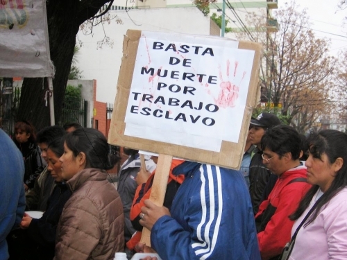 Argentina,Manifestacion, explotación,niños,
